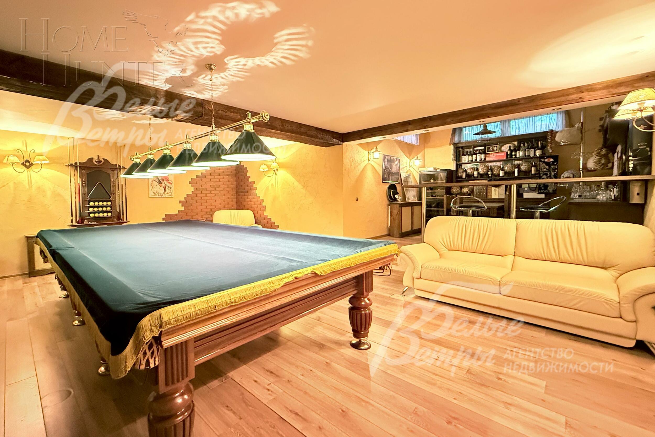 2-этажный коттедж 500 м² с отделкой