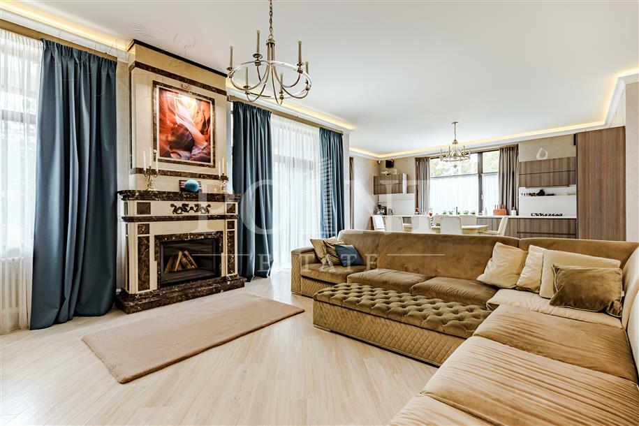 2-этажный коттедж 420 м² с отделкой