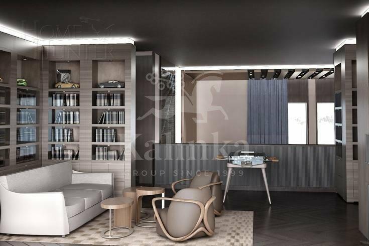 2-этажный коттедж 2 051 м² без отделки