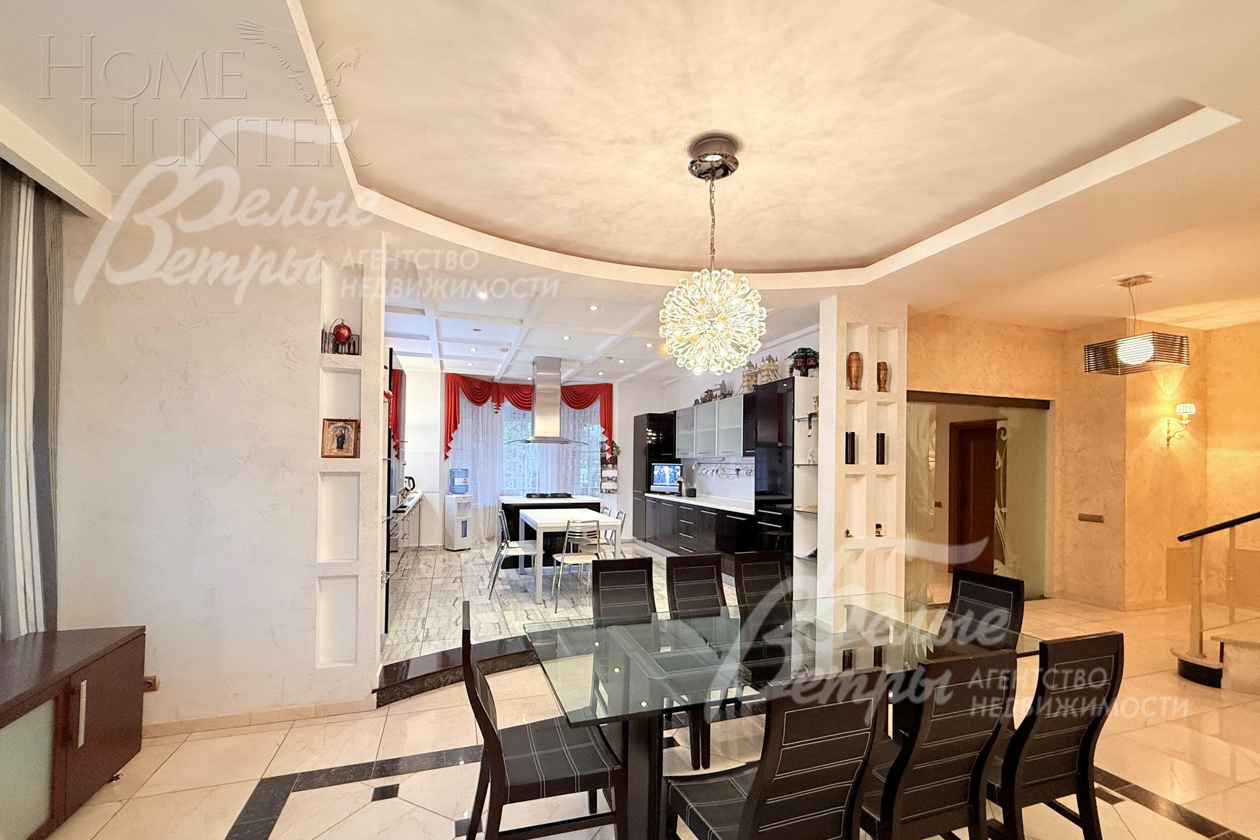 2-этажный коттедж 500 м² с отделкой