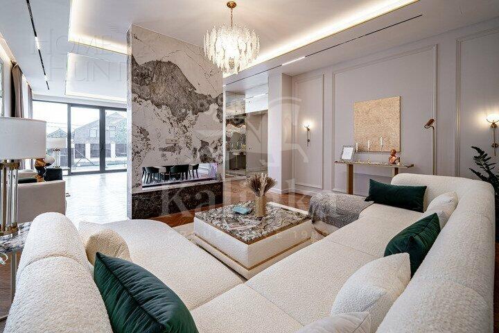 2-этажный коттедж 450 м² с отделкой