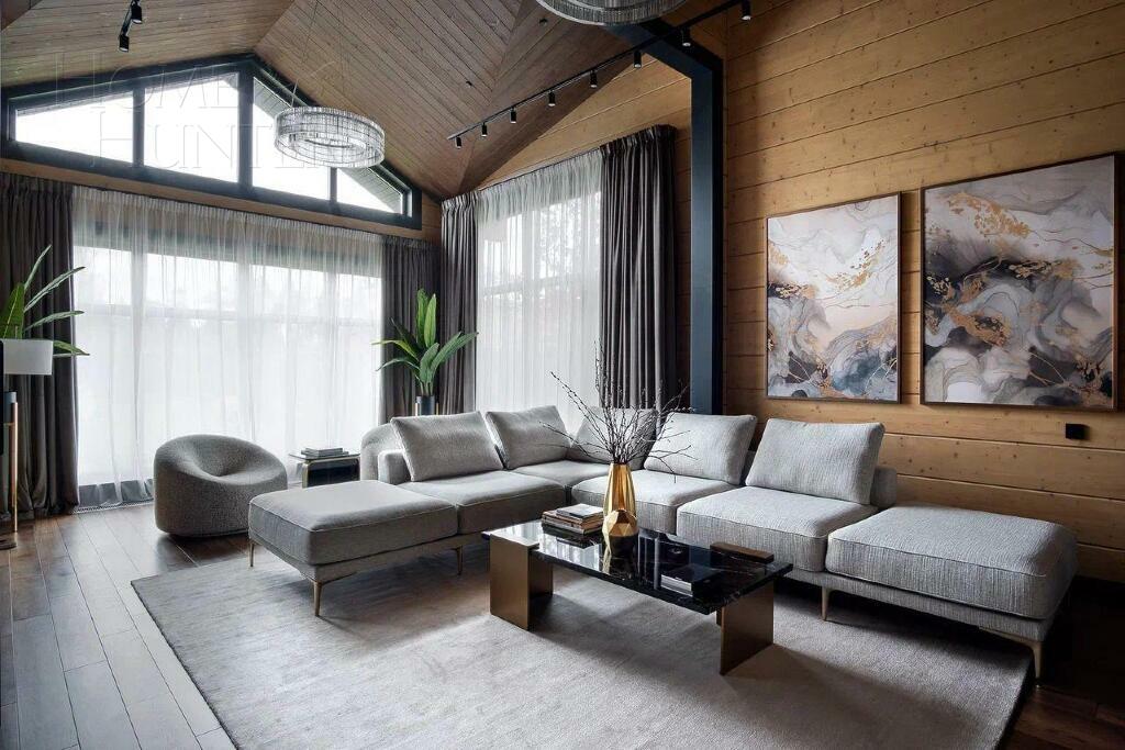 1-этажный коттедж 374 м² с отделкой