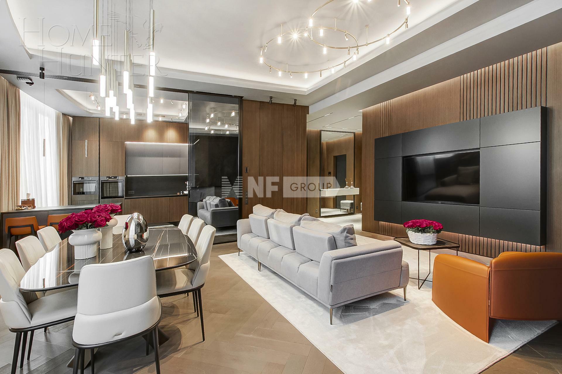 5-КОМН. КВАРТИРА С ОТДЕЛКОЙ 174.1 М² НА 1 ЭТАЖЕ