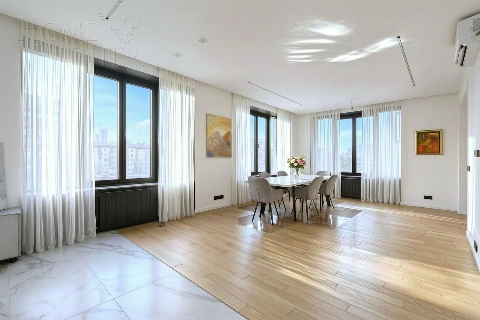 4-КОМН. АПАРТАМЕНТЫ С ОТДЕЛКОЙ 111 М² НА 3 ЭТАЖЕ