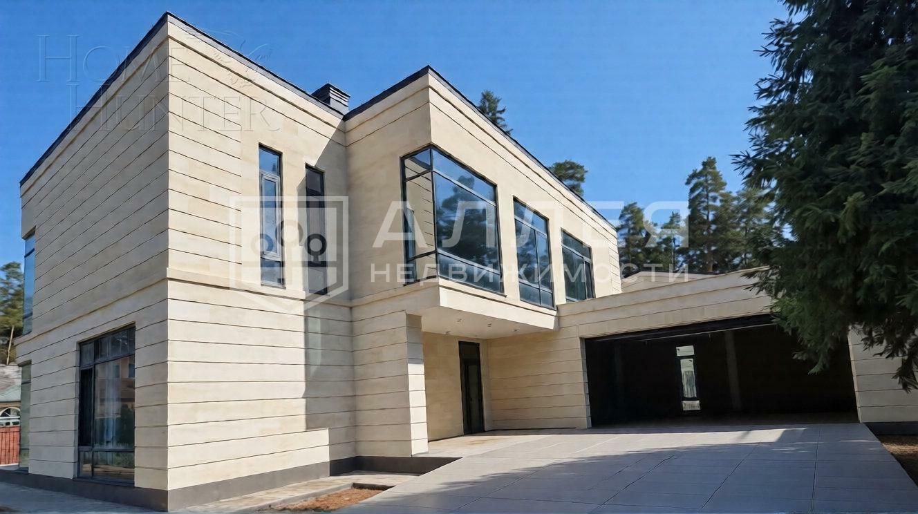 2-этажный коттедж 600 м² без отделки