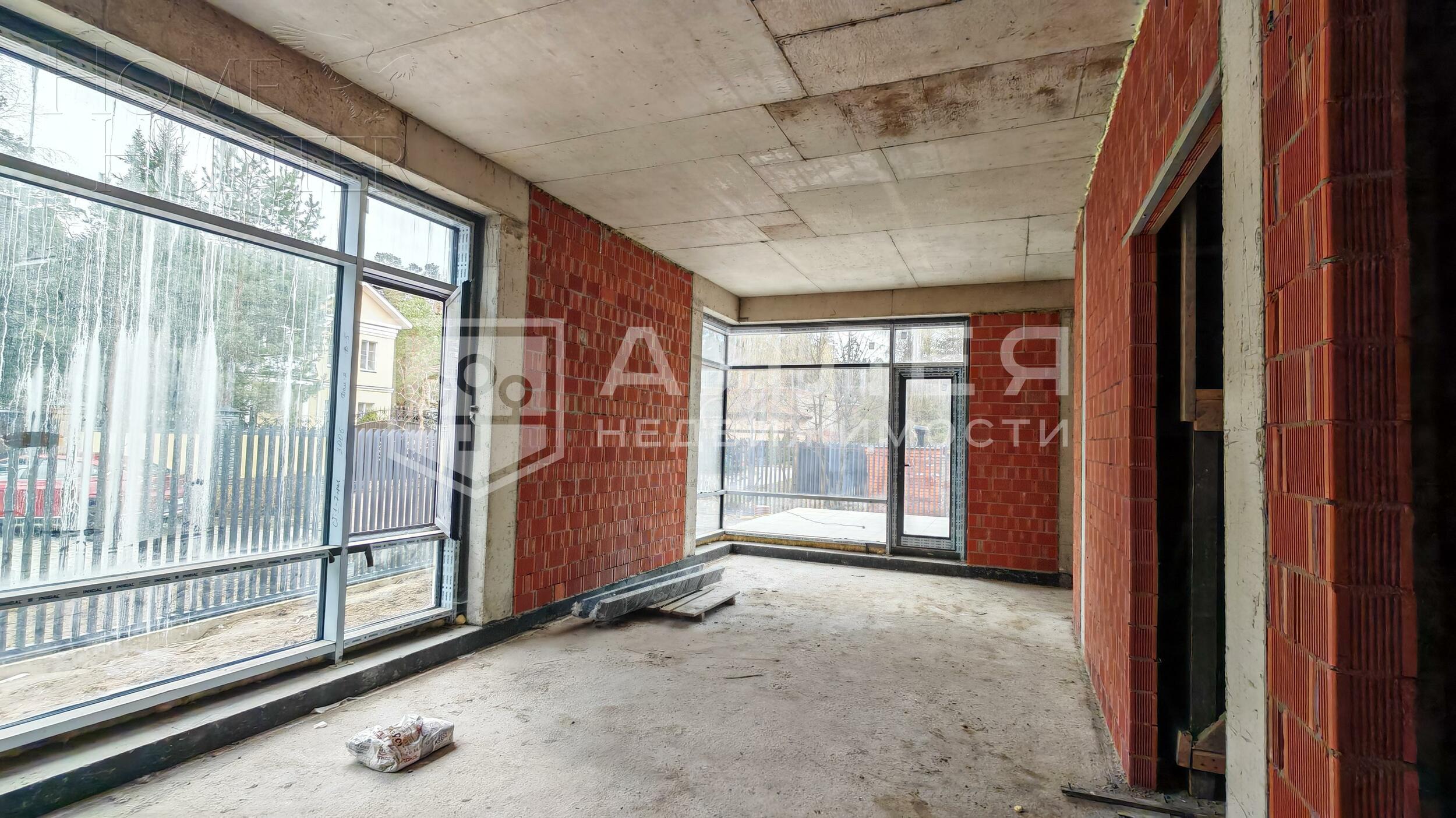 2-этажный коттедж 600 м² без отделки