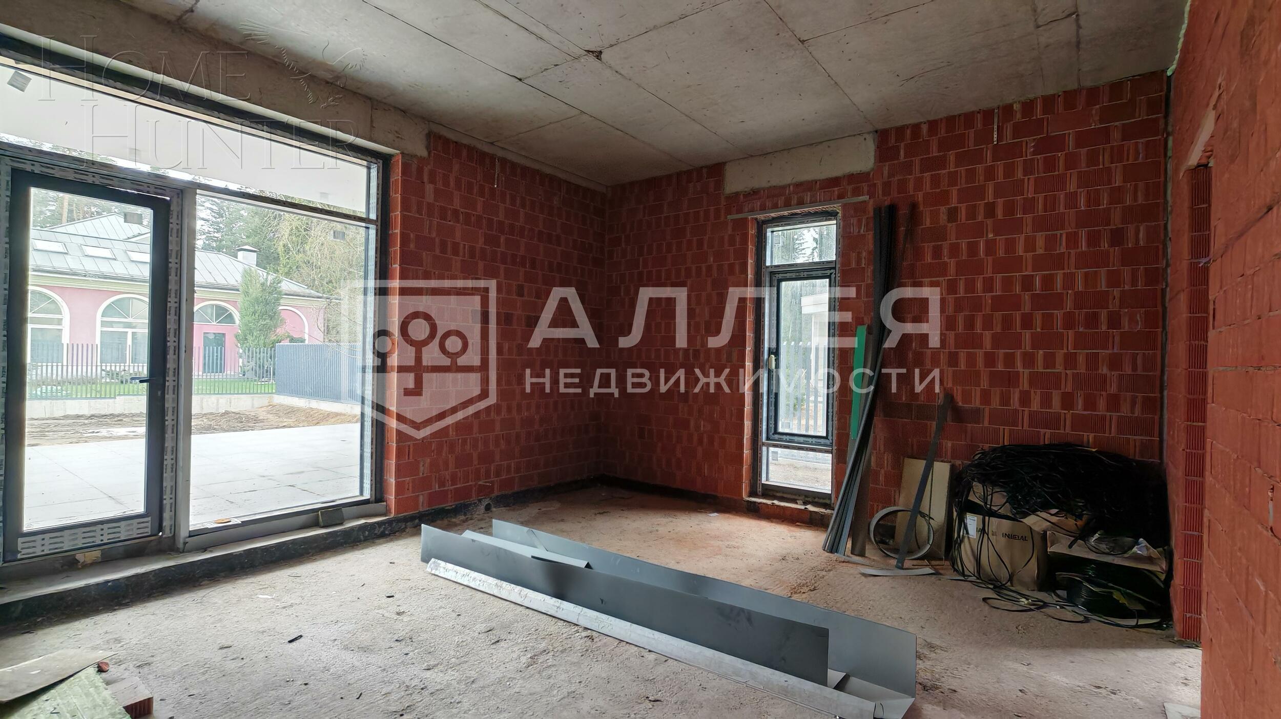 2-этажный коттедж 600 м² без отделки