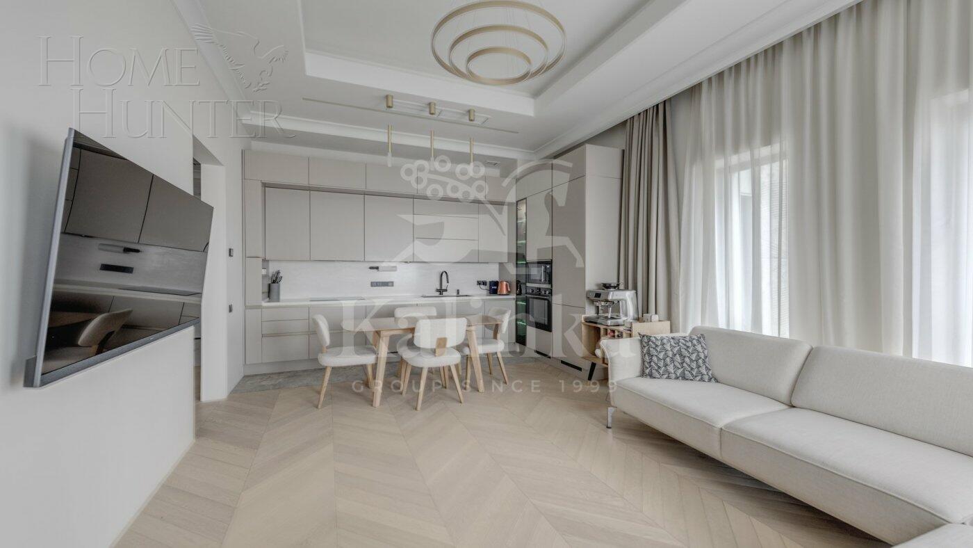 3-КОМН. КВАРТИРА С ОТДЕЛКОЙ 76.9 М² НА 8 ЭТАЖЕ