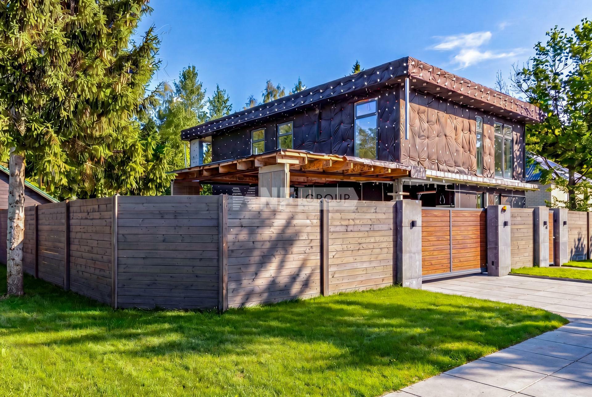 2-этажный коттедж 398.5 м² без отделки