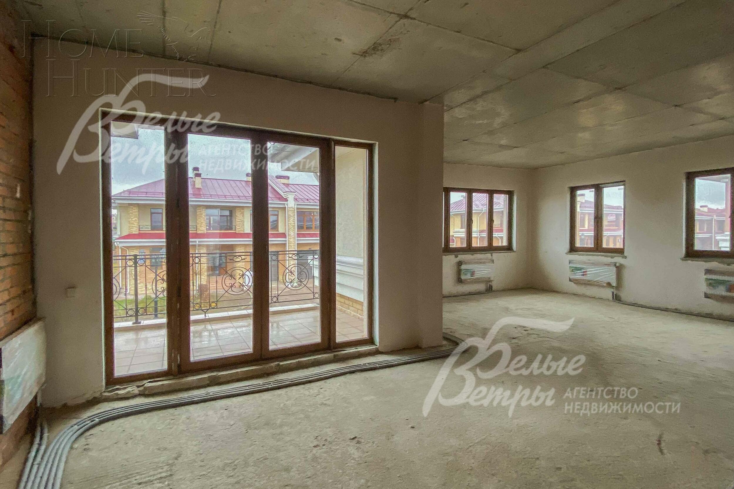 2-этажный коттедж 502 м² без отделки