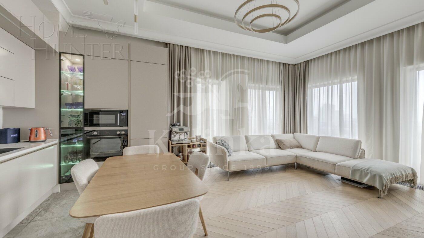 3-КОМН. КВАРТИРА С ОТДЕЛКОЙ 76.9 М² НА 8 ЭТАЖЕ