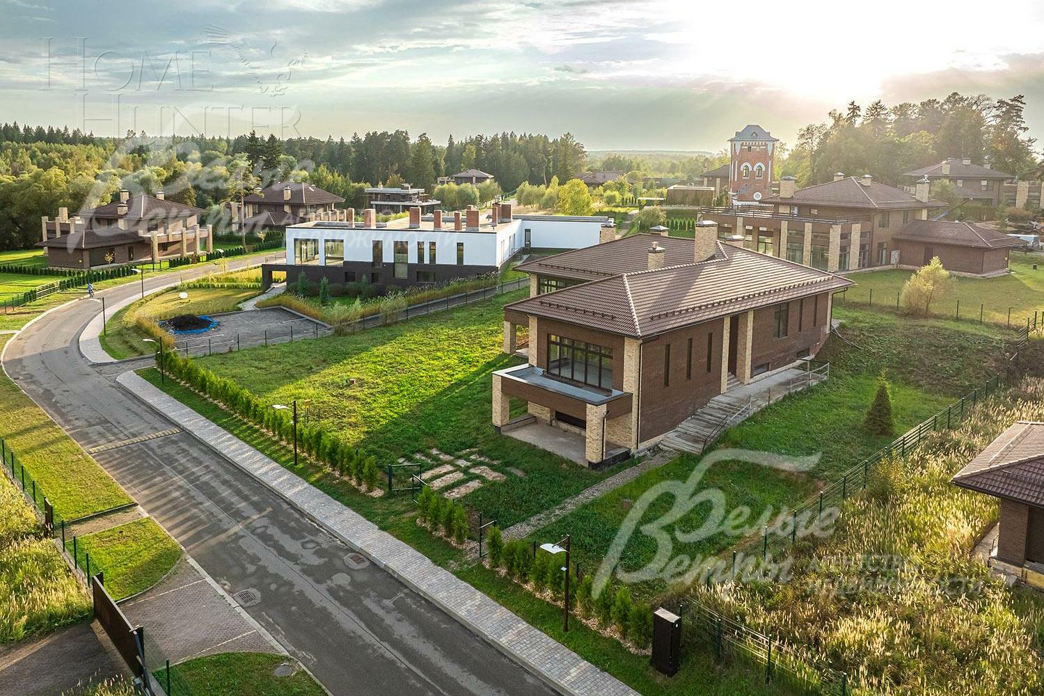 2-этажный коттедж 750 м² без отделки