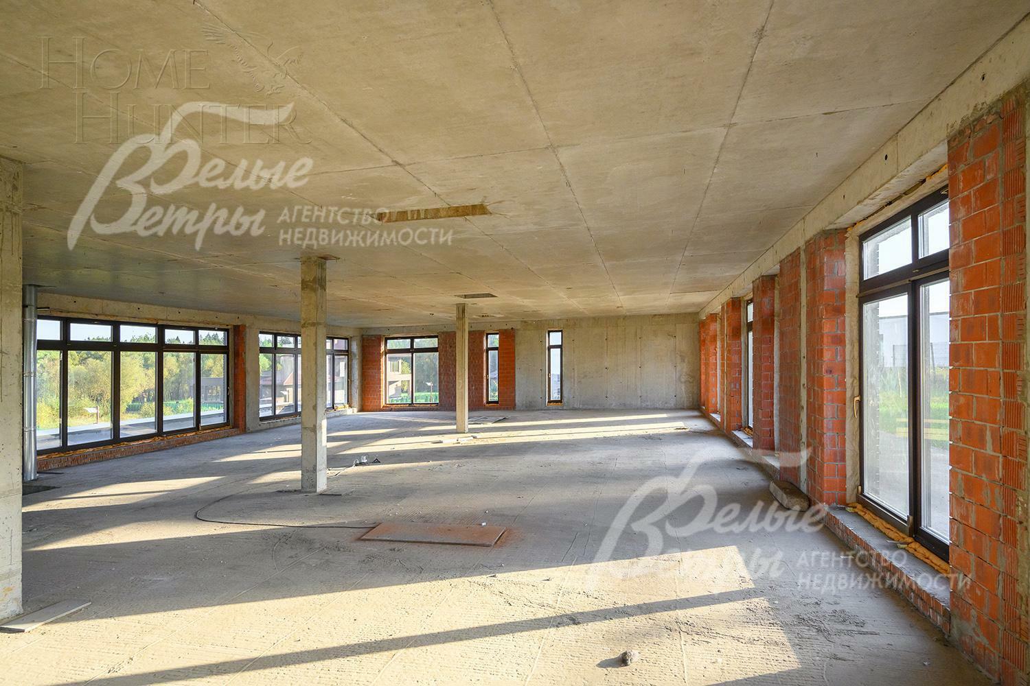 2-этажный коттедж 750 м² без отделки