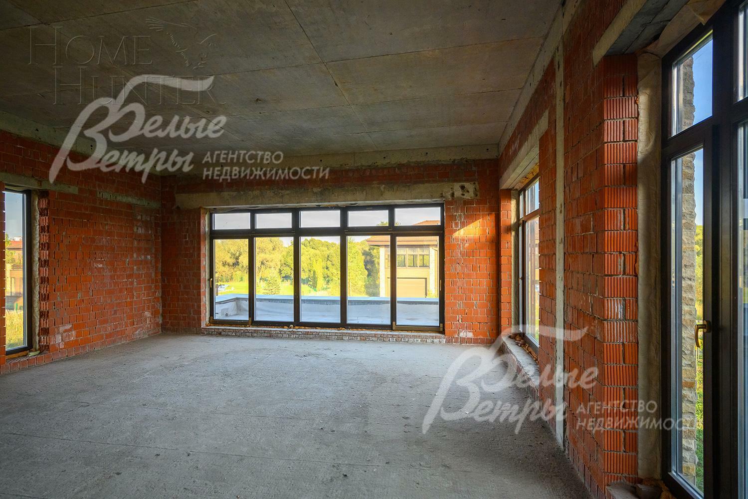 2-этажный коттедж 750 м² без отделки