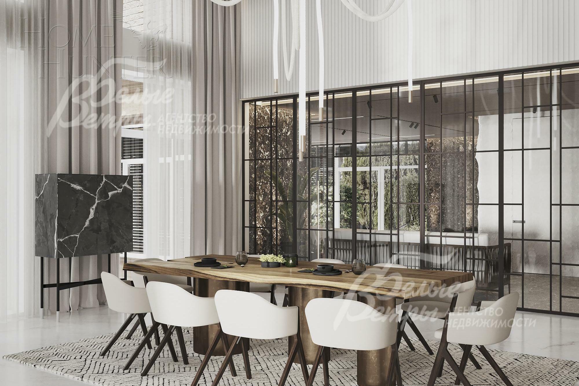 3-этажный коттедж 1 170 м² без отделки