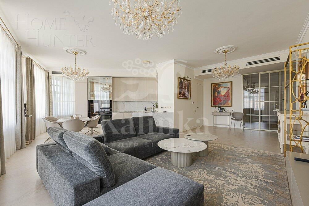 4-КОМН. КВАРТИРА С ОТДЕЛКОЙ 207 М² НА 3 ЭТАЖЕ