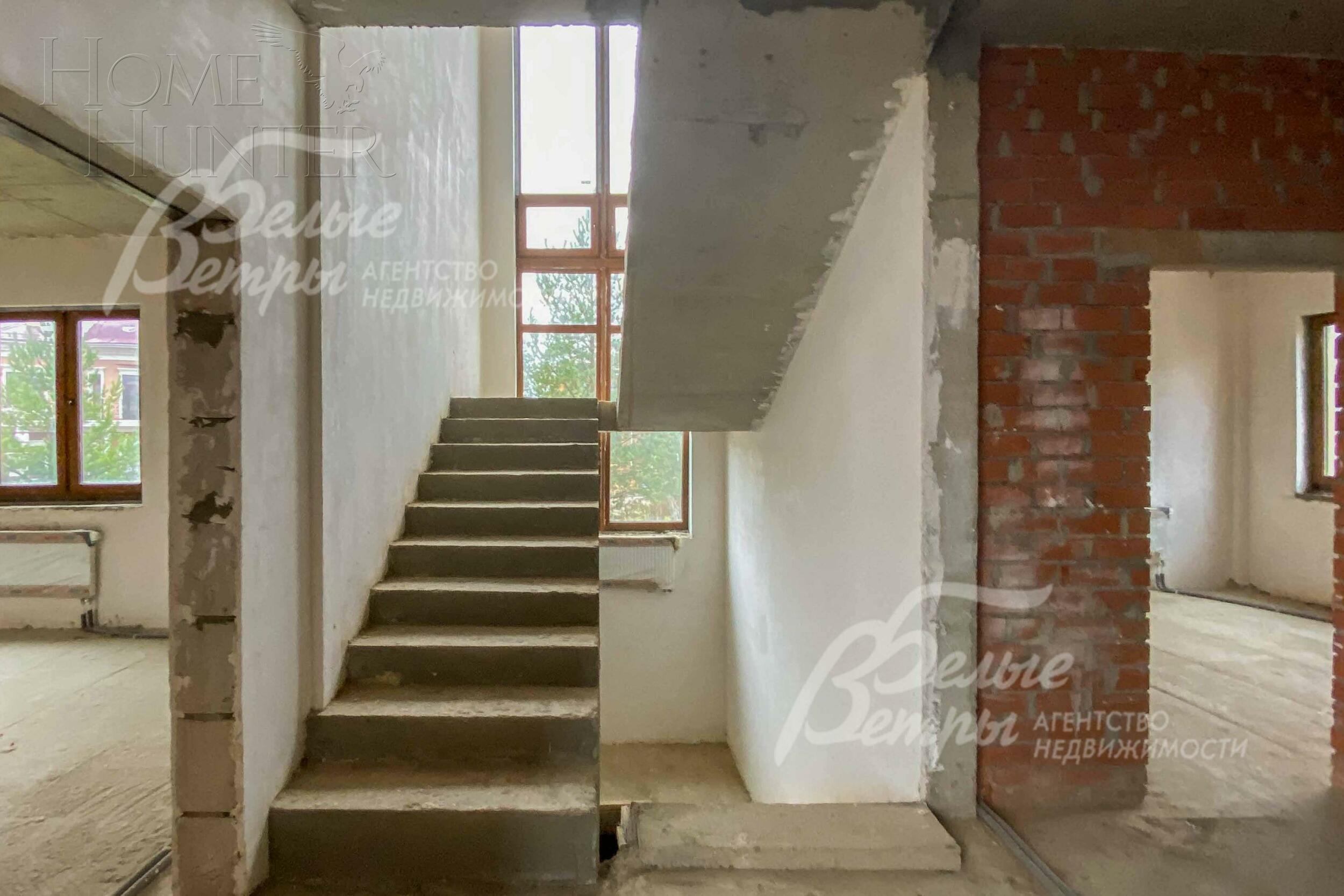 2-этажный коттедж 502 м² без отделки