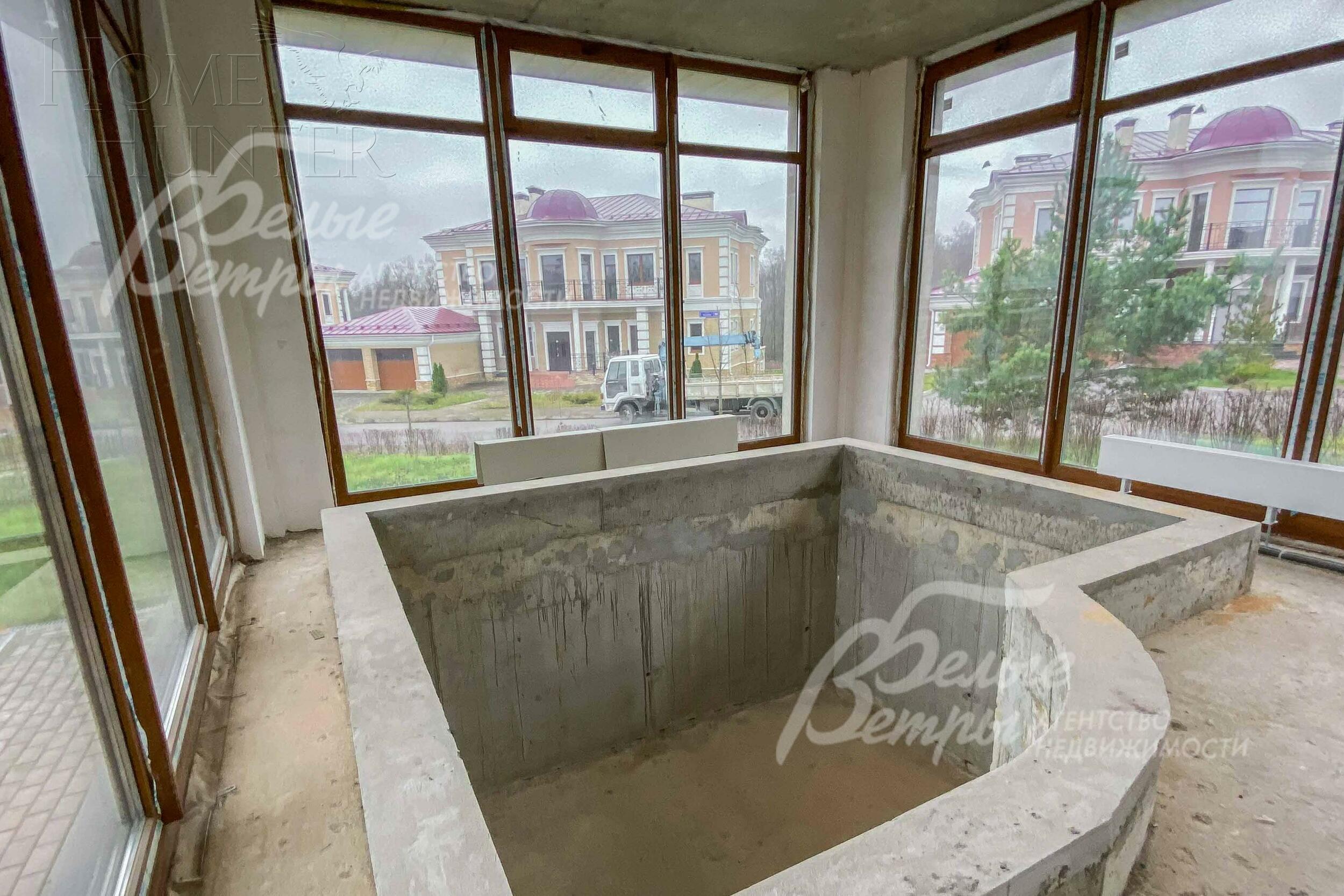 2-этажный коттедж 502 м² без отделки