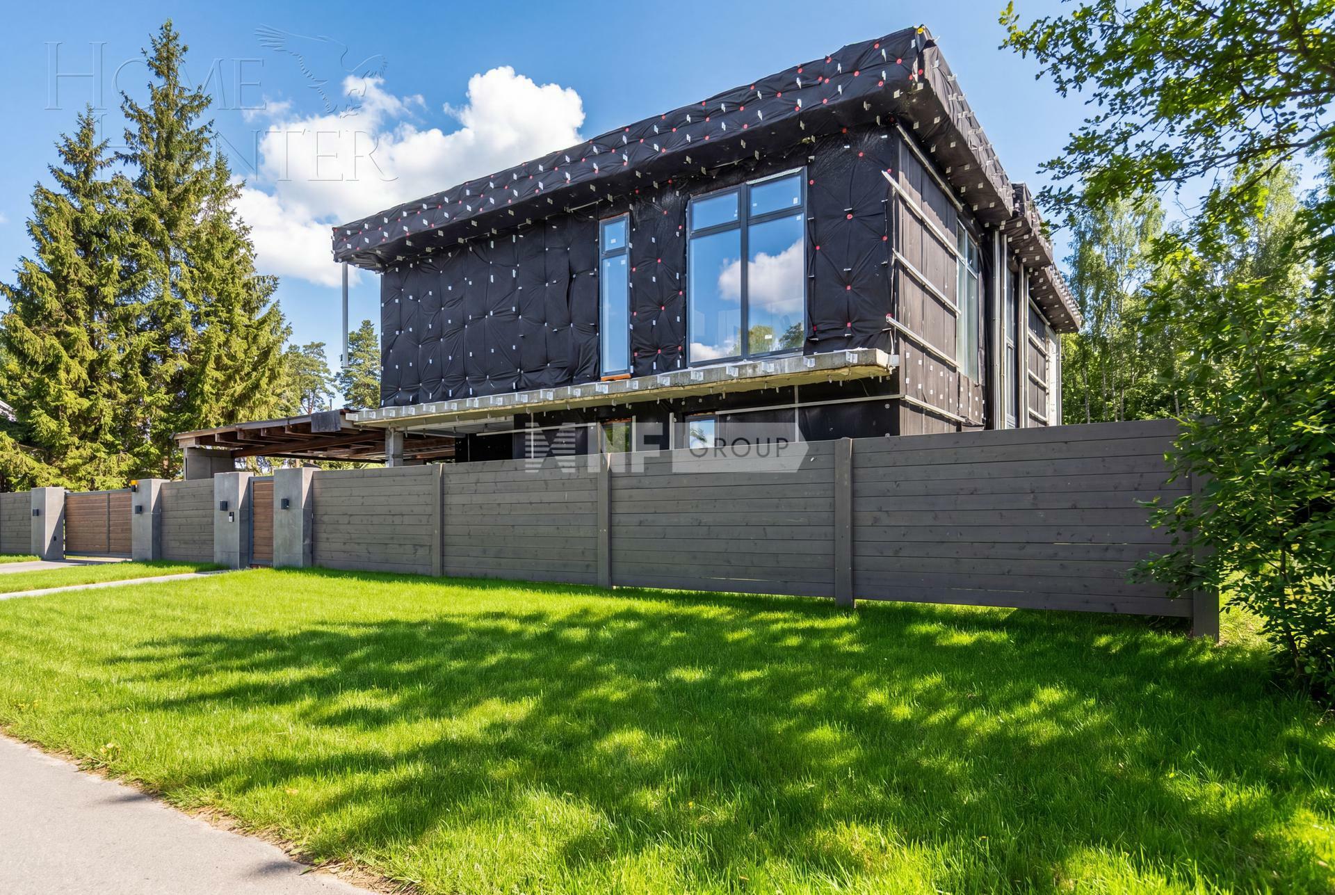 2-этажный коттедж 398.5 м² без отделки
