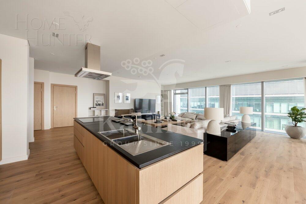 3-КОМН. АПАРТАМЕНТЫ С ОТДЕЛКОЙ 222.2 М² НА 41 ЭТАЖЕ