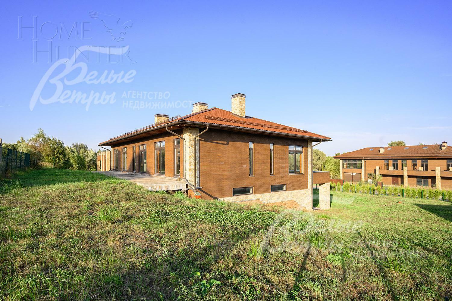 2-этажный коттедж 750 м² без отделки