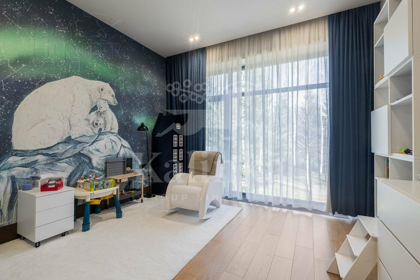 2-этажный коттедж 800 м² с отделкой