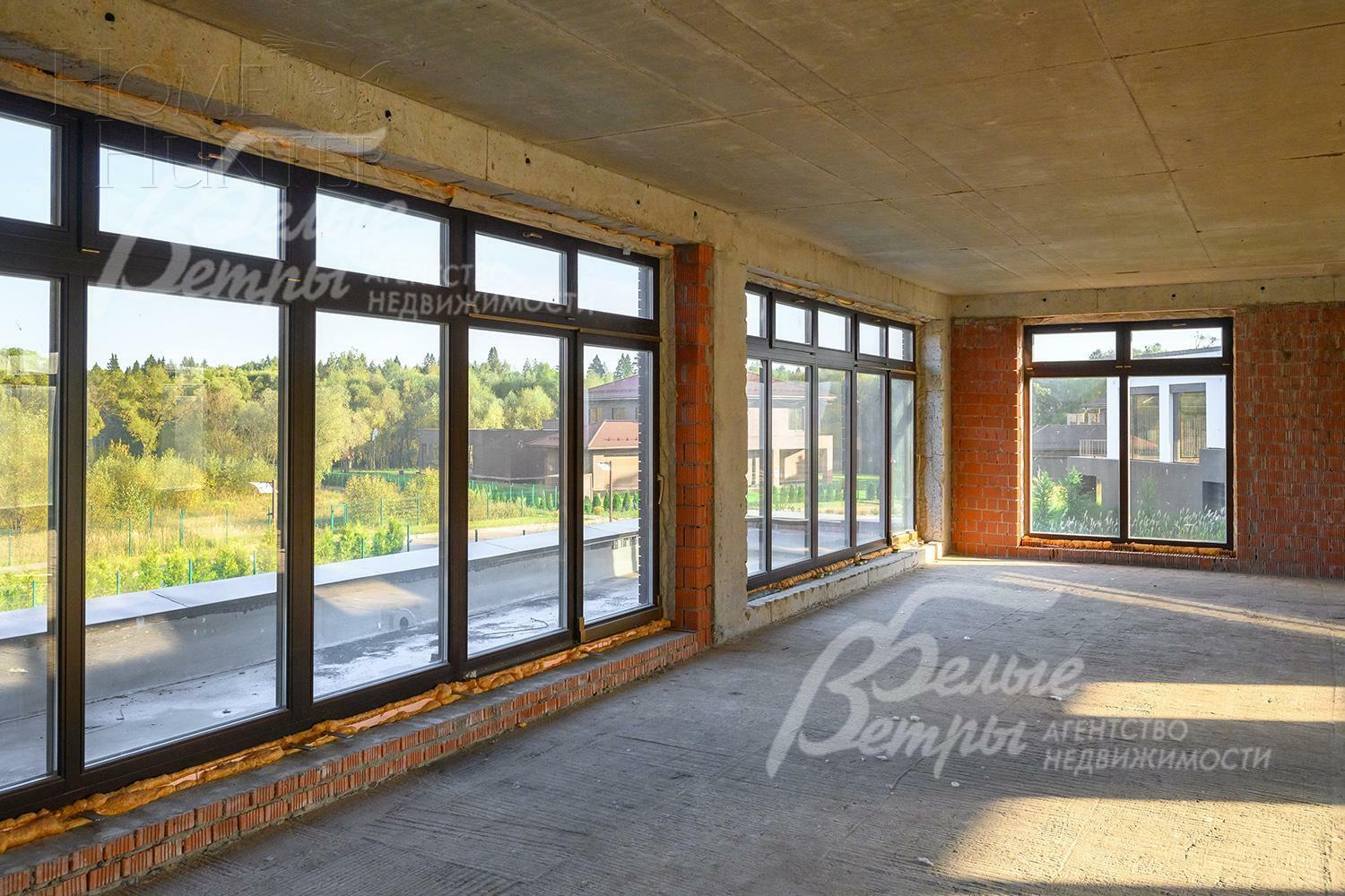 2-этажный коттедж 750 м² без отделки