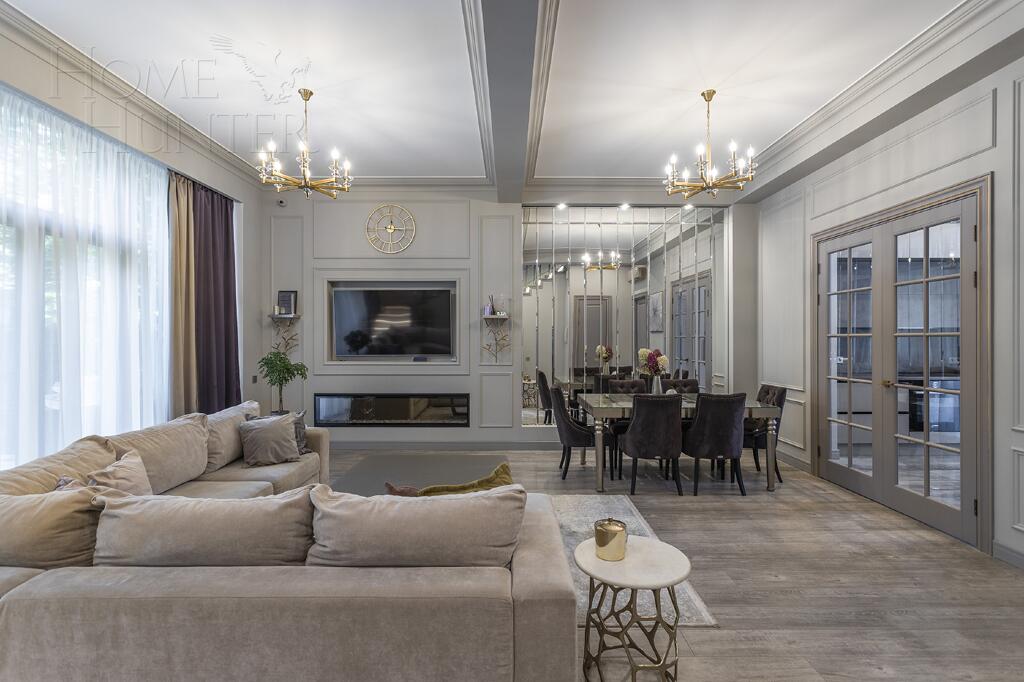 3-этажный таунхаус 200 м² с отделкой