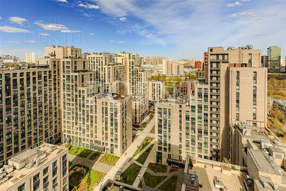 5-КОМН. ПЕНТХАУС БЕЗ ОТДЕЛКИ 149.2 М² НА 19 ЭТАЖЕ