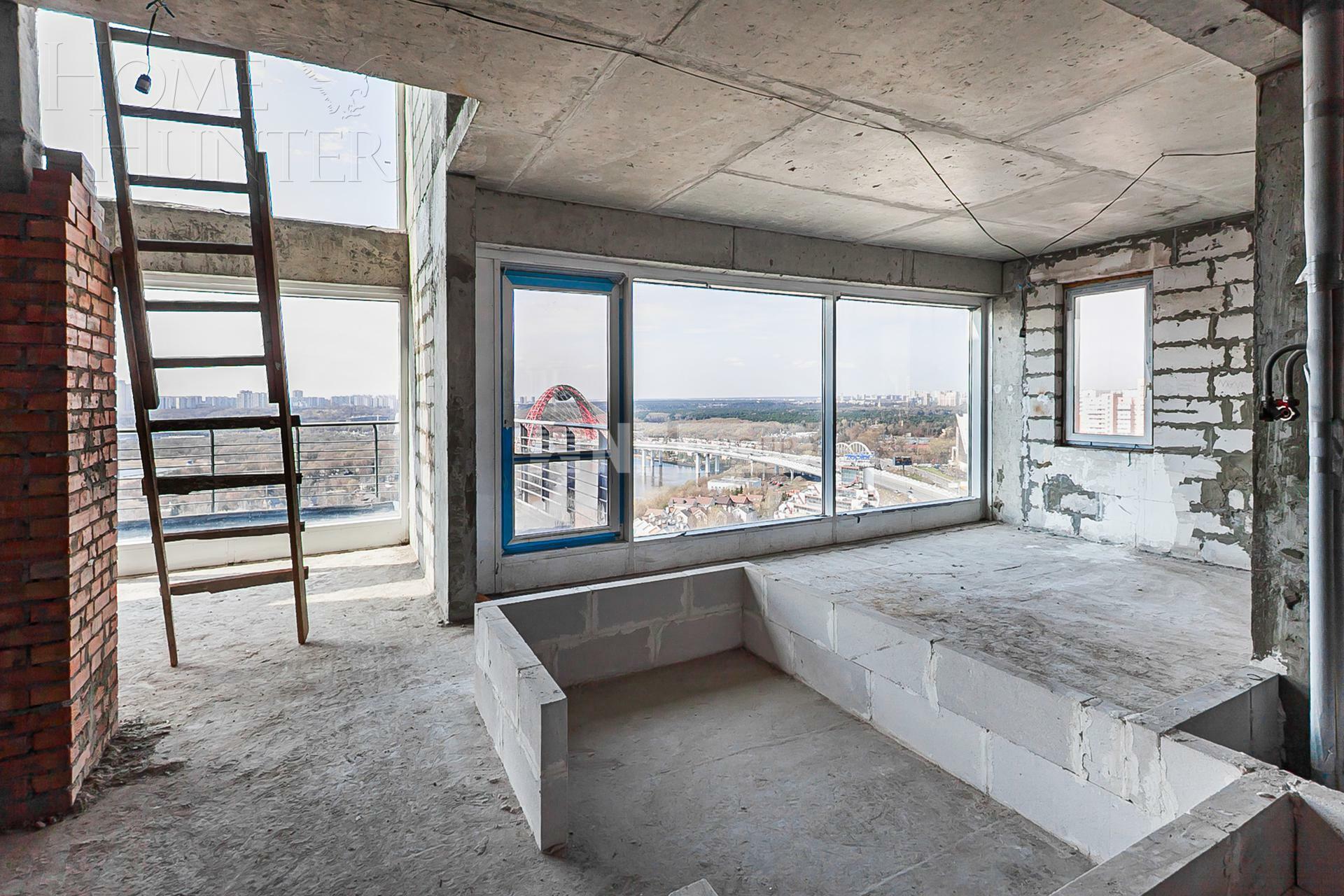 2-УРОВНЕВЫЙ ПЕНТХАУС БЕЗ ОТДЕЛКИ 359.1 М² НА 19 ЭТАЖЕ