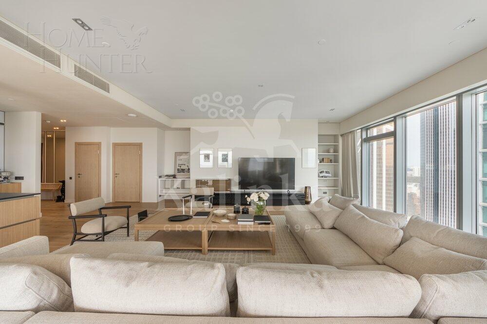 3-КОМН. АПАРТАМЕНТЫ С ОТДЕЛКОЙ 222.2 М² НА 41 ЭТАЖЕ