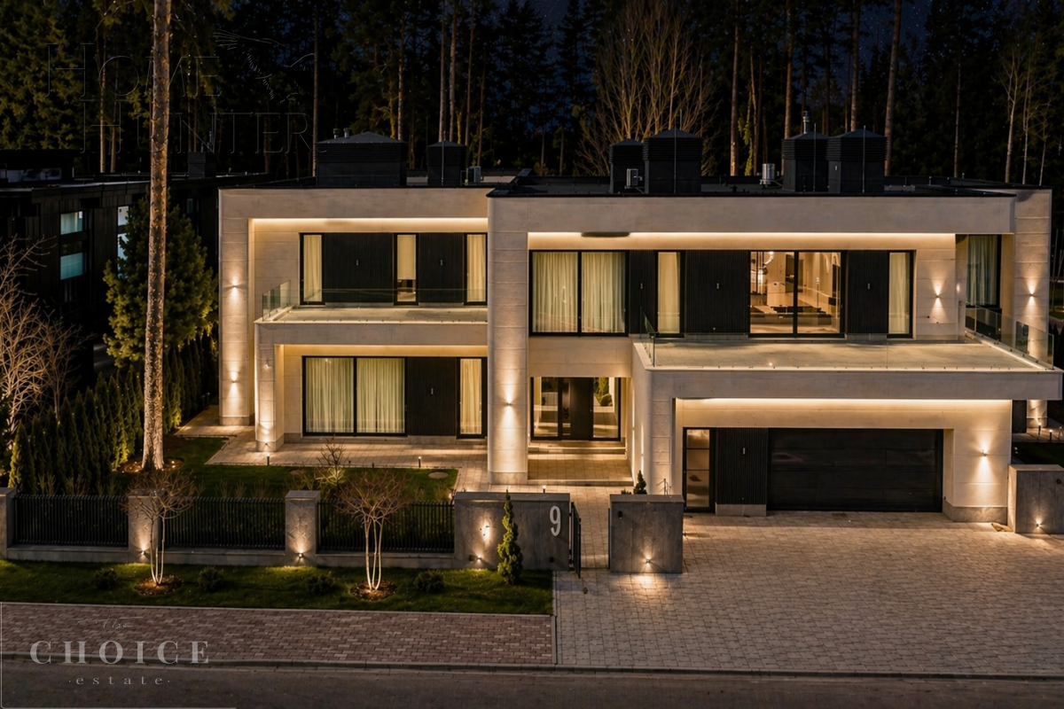 2-этажный коттедж 1 377 м² с отделкой