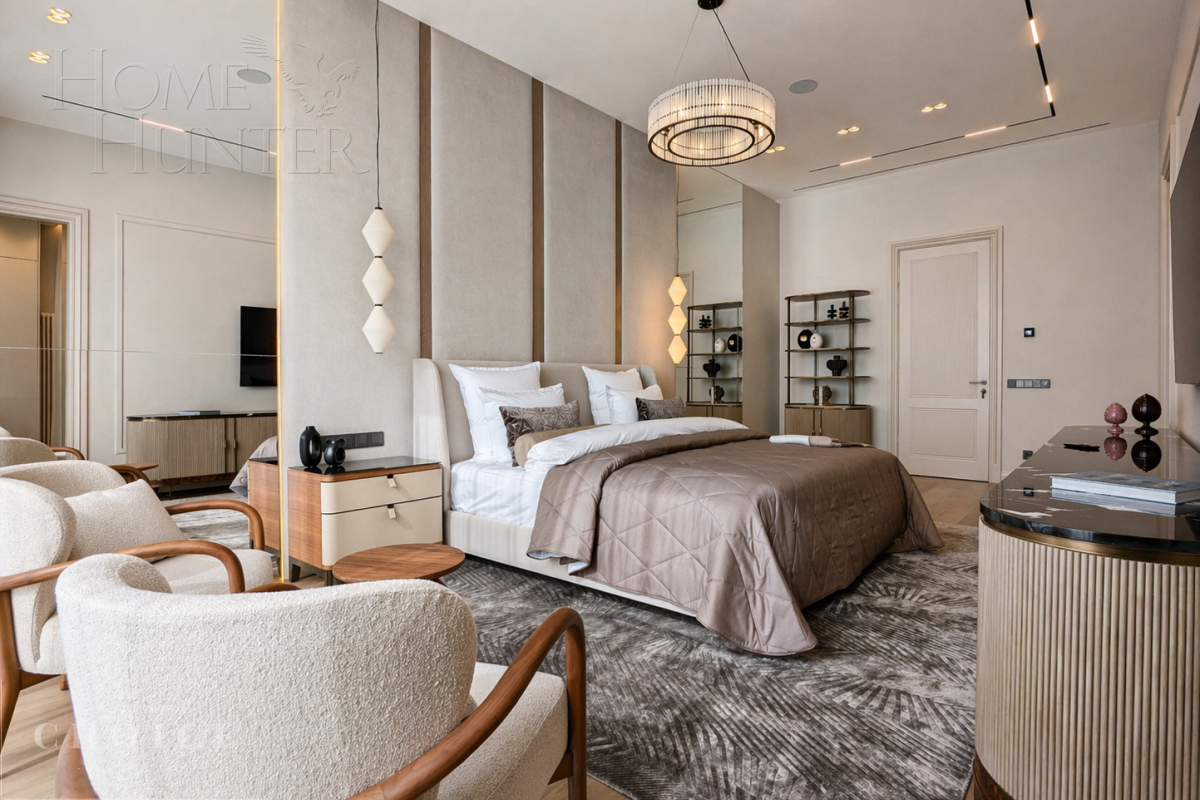 2-этажный коттедж 1 377 м² с отделкой