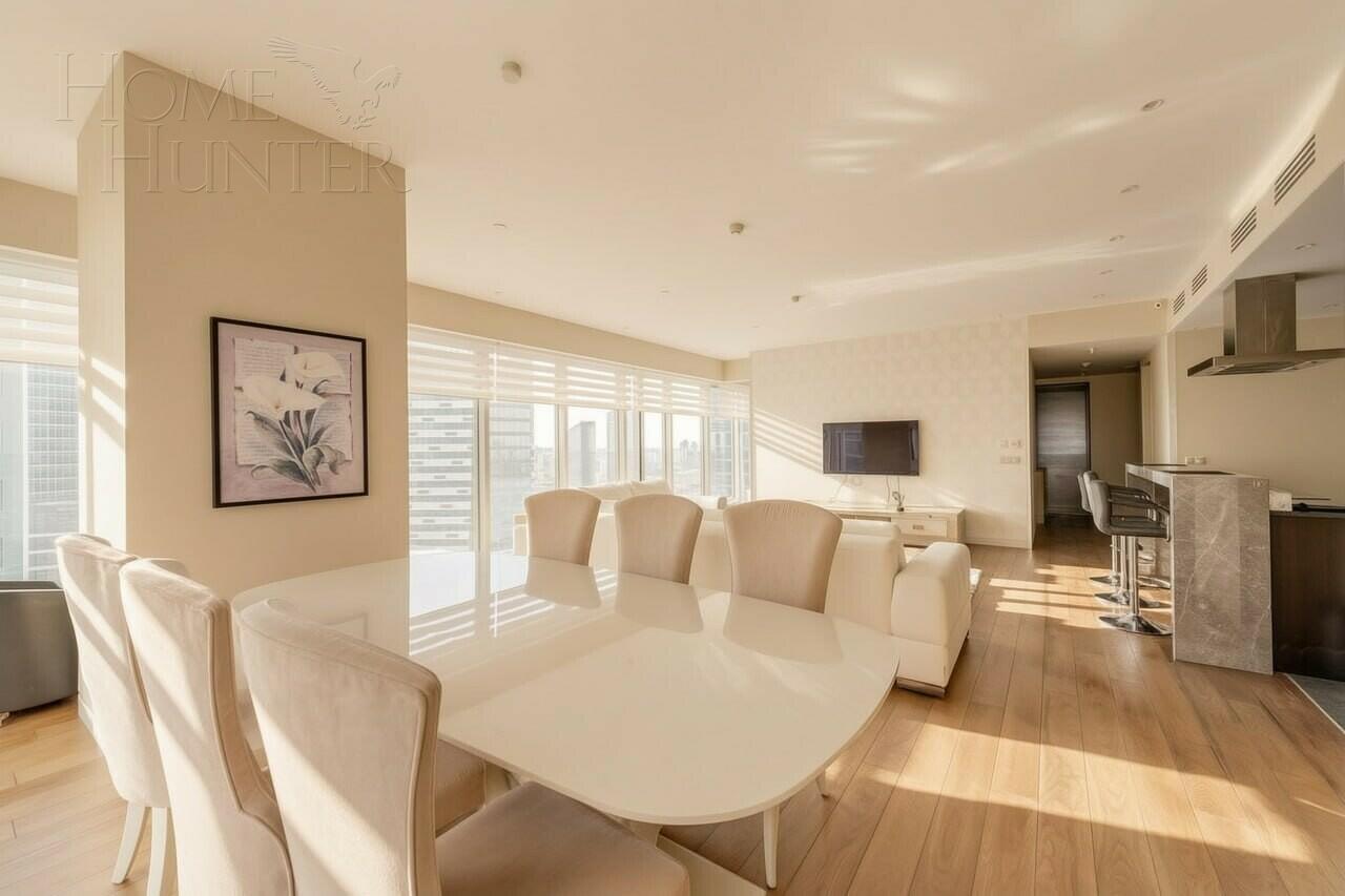 3-КОМН. АПАРТАМЕНТЫ С ОТДЕЛКОЙ 170 М² НА 37 ЭТАЖЕ