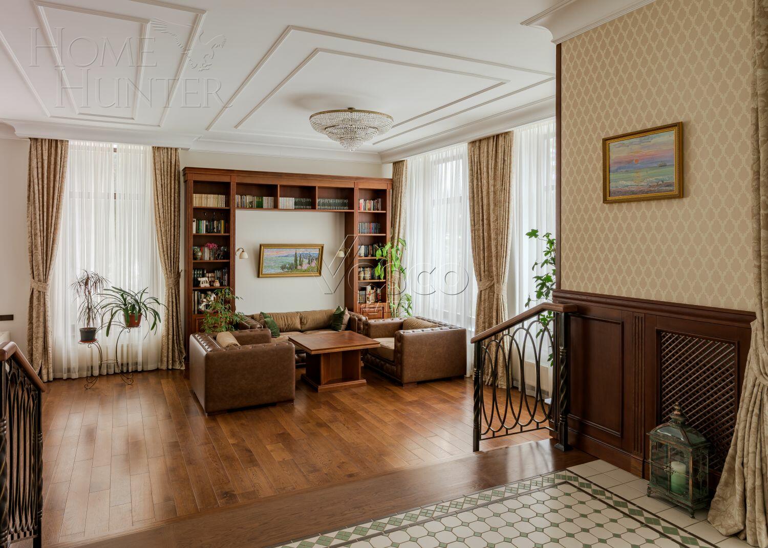 3-этажный коттедж 735 м² с отделкой