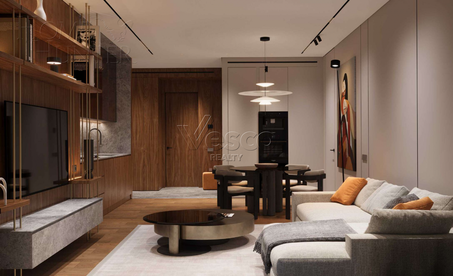 4-КОМН. КВАРТИРА С ОТДЕЛКОЙ 182 М² НА 4 ЭТАЖЕ