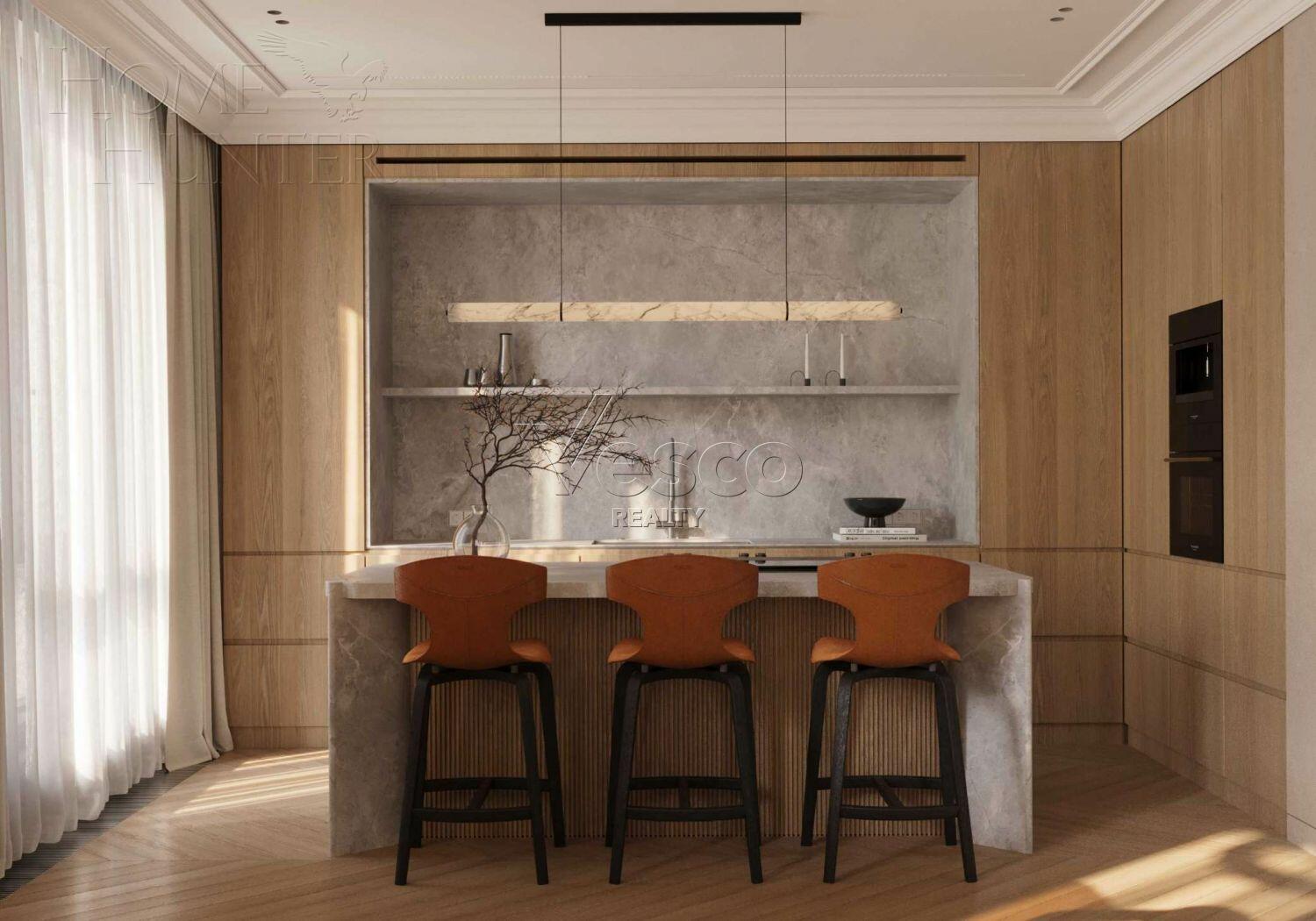 4-КОМН. КВАРТИРА С ОТДЕЛКОЙ 182 М² НА 4 ЭТАЖЕ