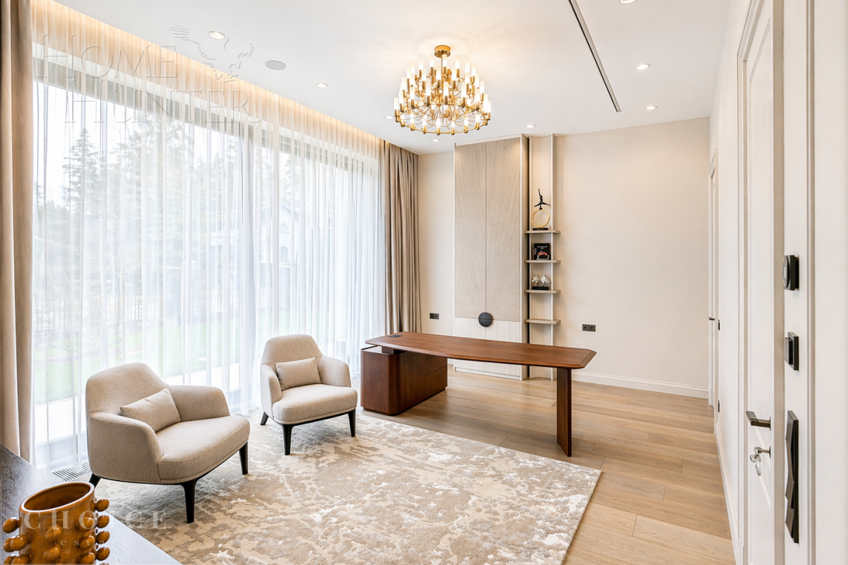 2-этажный коттедж 1 377 м² с отделкой