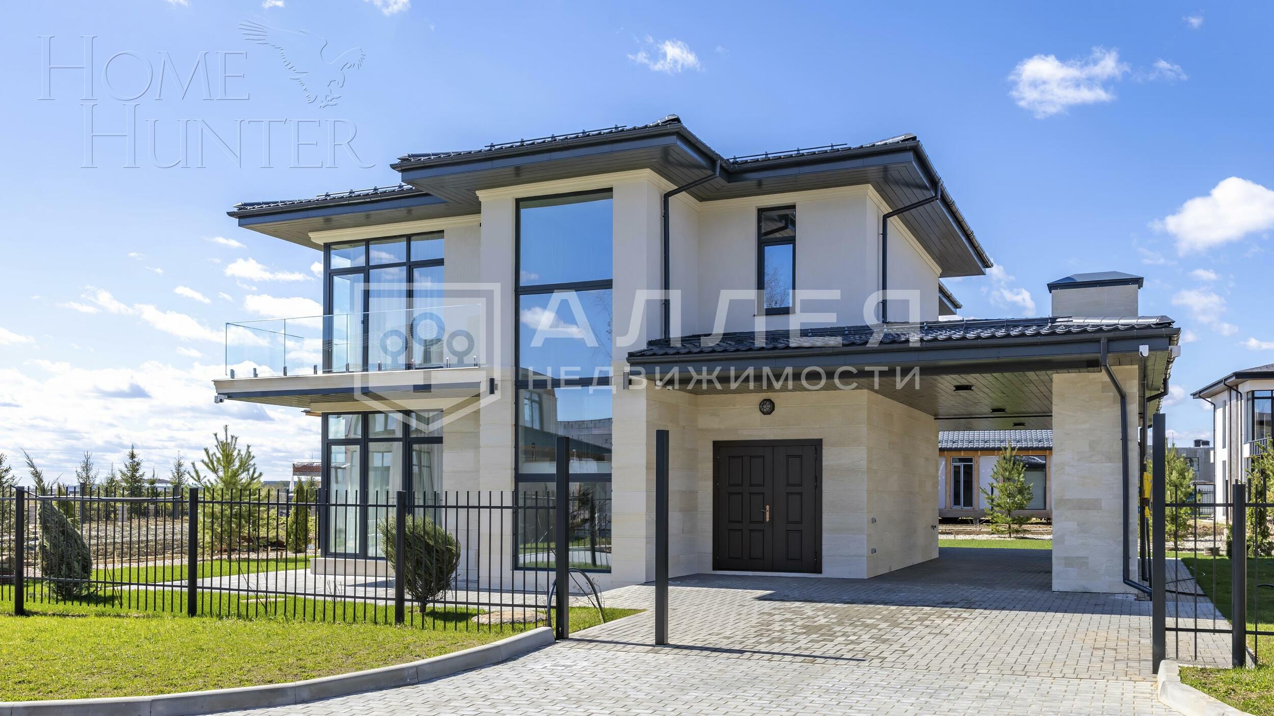 2-этажный коттедж 240 м² с отделкой