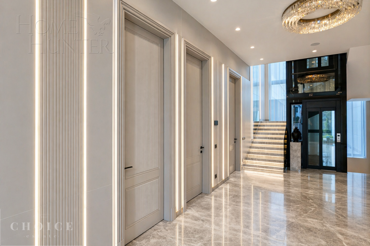 2-этажный коттедж 1 377 м² с отделкой