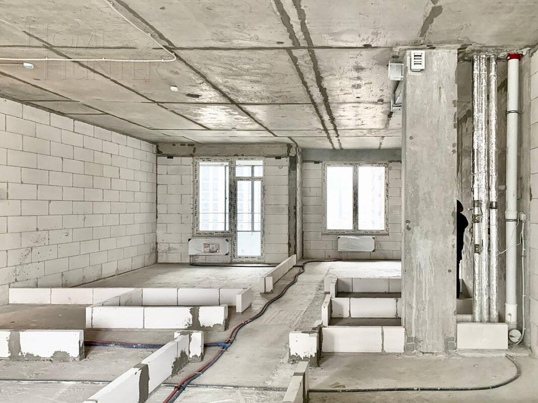 3-КОМН. КВАРТИРА БЕЗ ОТДЕЛКИ 100 М² НА 8 ЭТАЖЕ