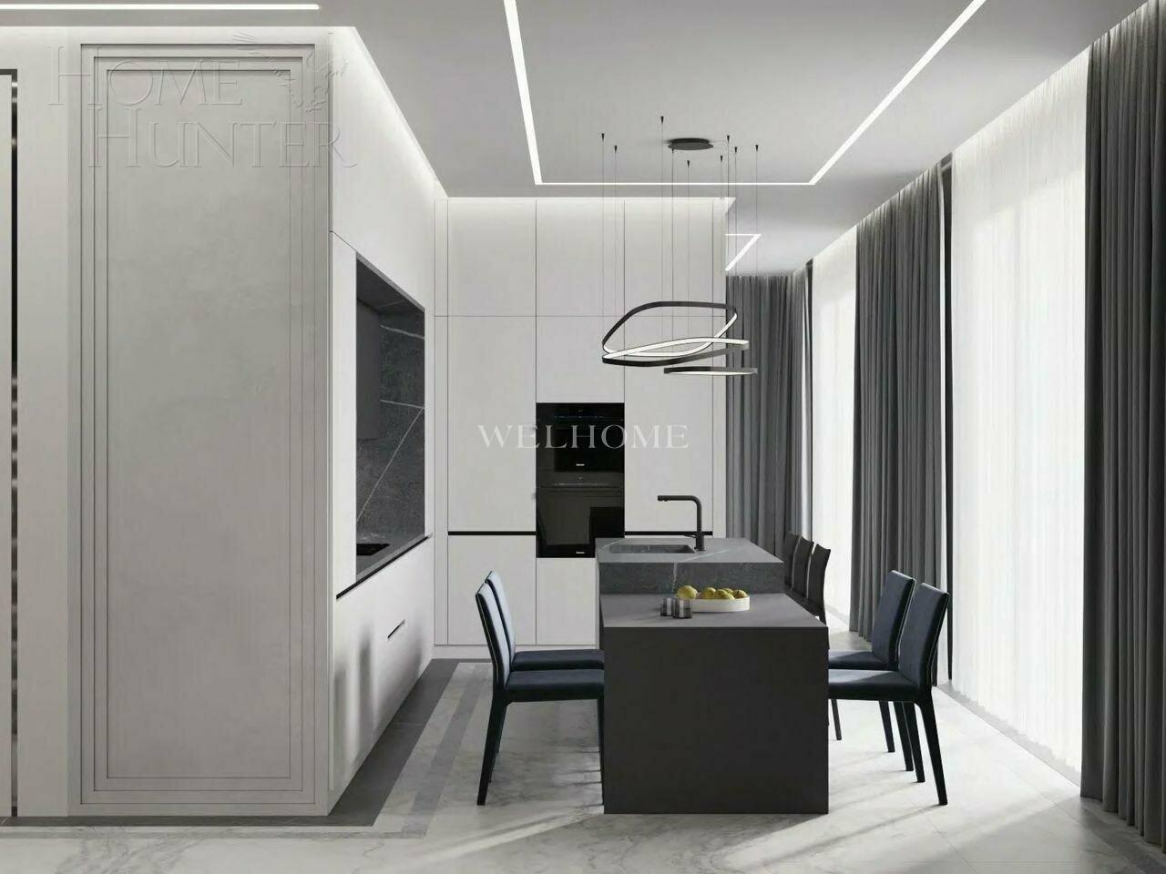 2-этажный коттедж 575 м² без отделки