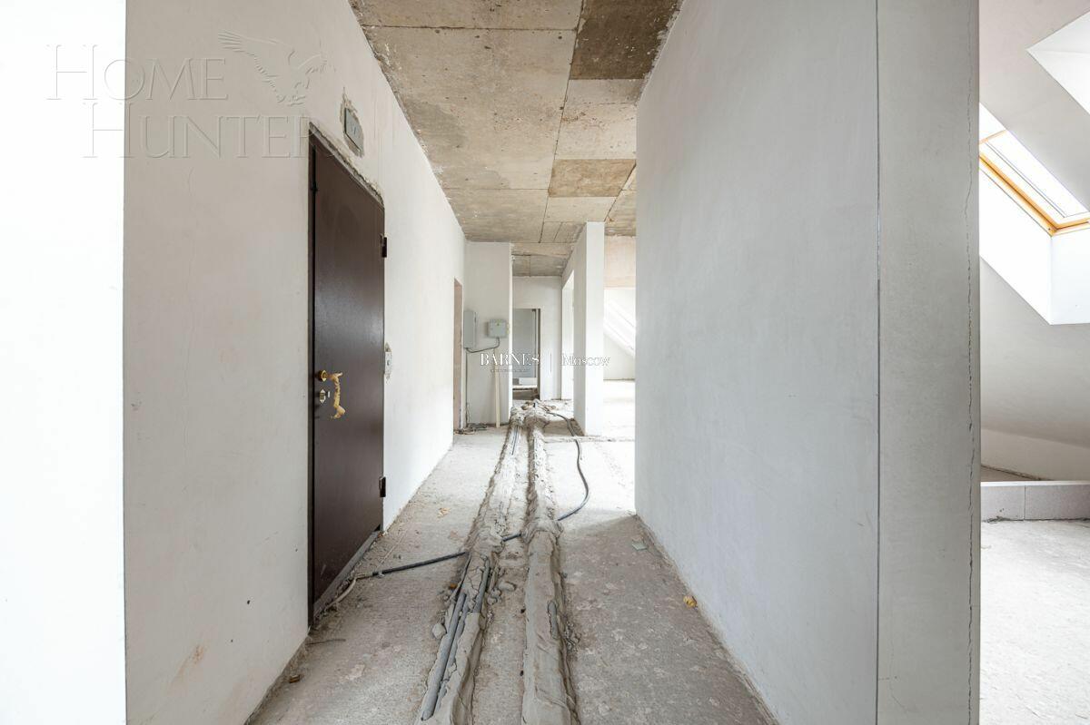 5-КОМН. ПЕНТХАУС БЕЗ ОТДЕЛКИ 255 М² НА 5 ЭТАЖЕ