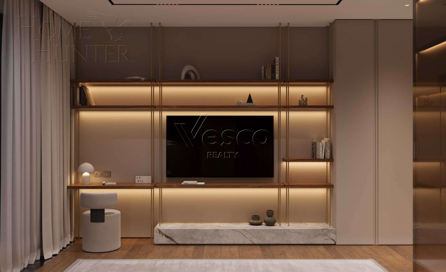 4-КОМН. КВАРТИРА С ОТДЕЛКОЙ 182 М² НА 4 ЭТАЖЕ