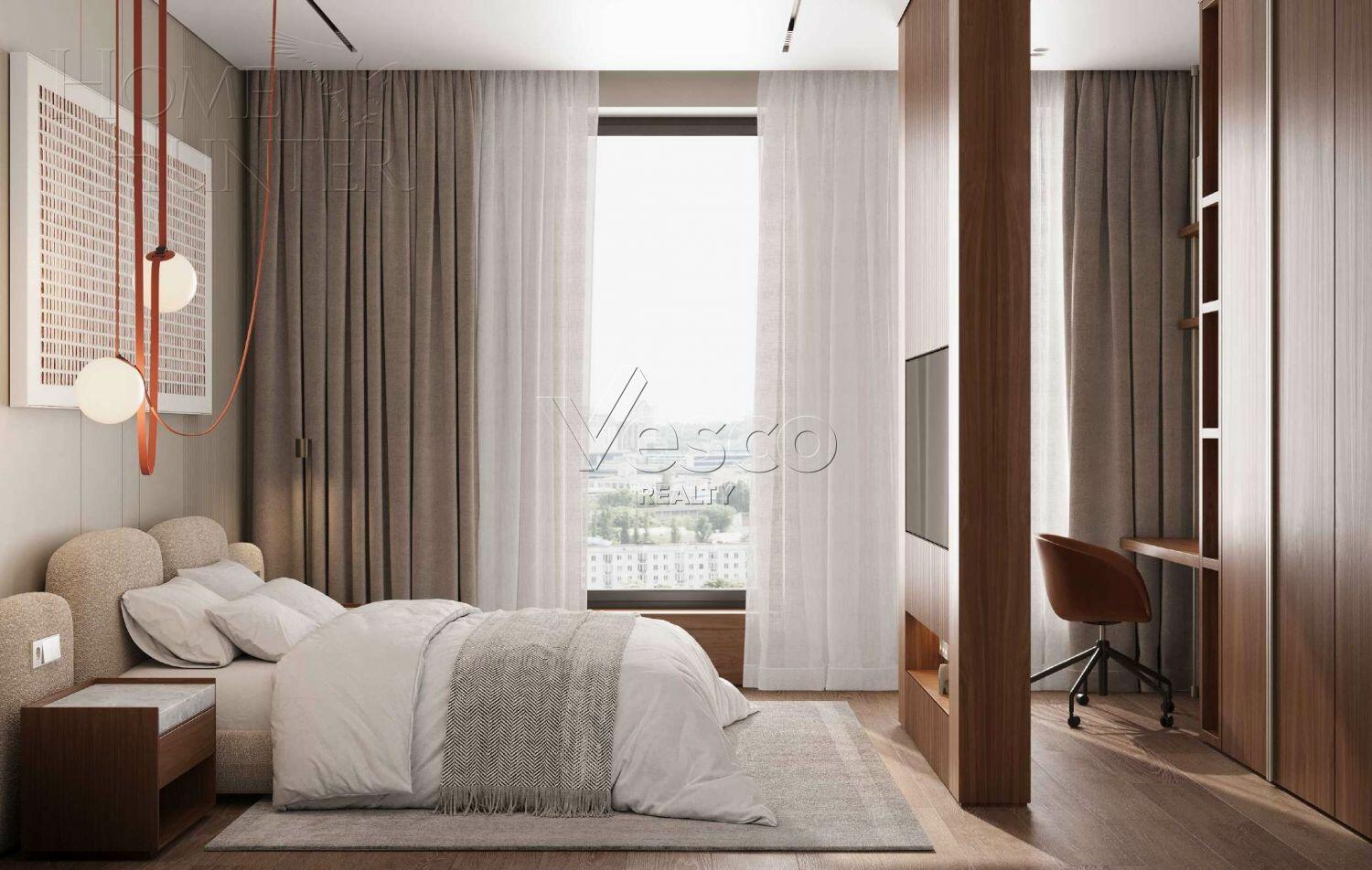 3-КОМН. КВАРТИРА С ОТДЕЛКОЙ 140.45 М² НА 4 ЭТАЖЕ