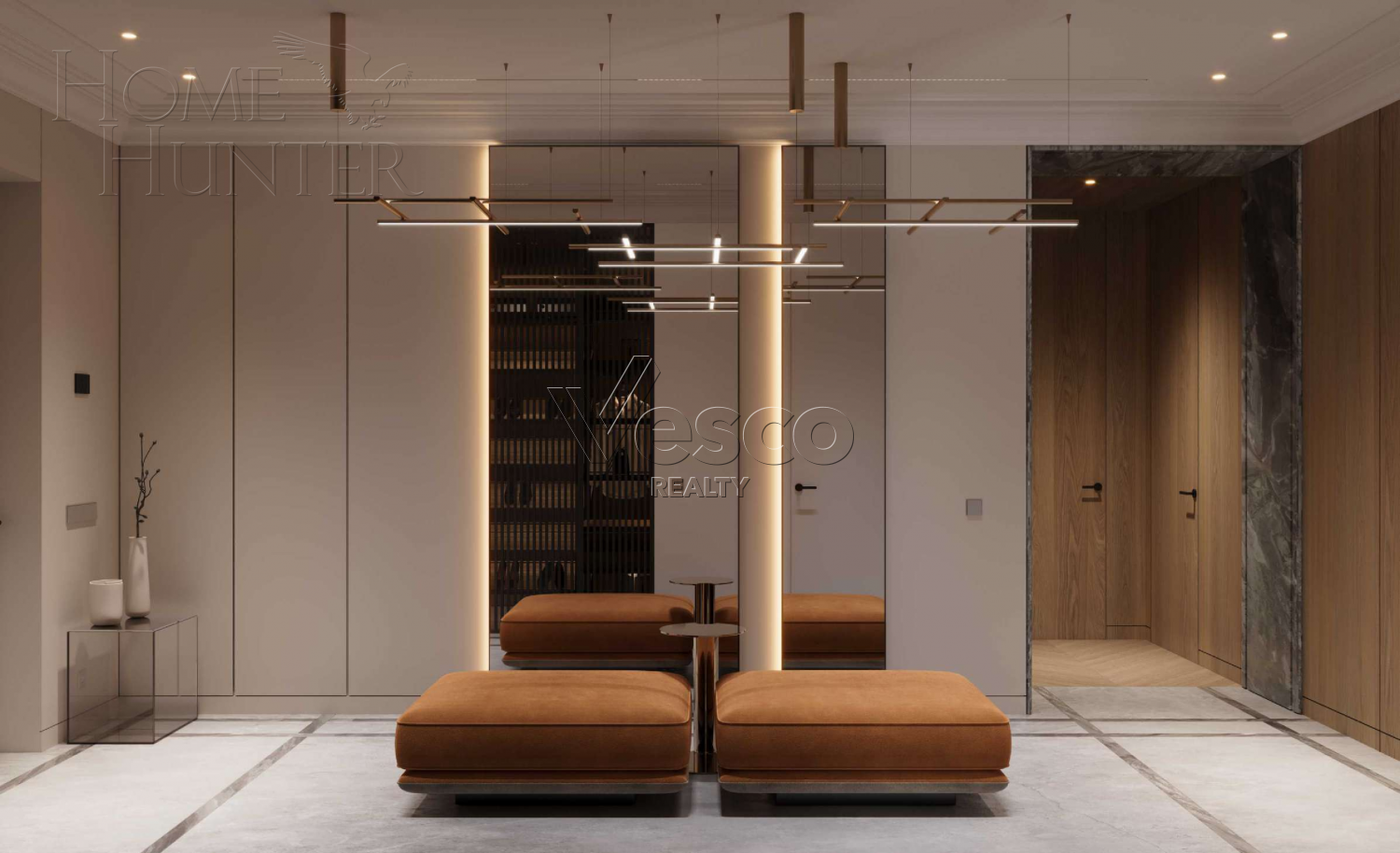 4-КОМН. КВАРТИРА С ОТДЕЛКОЙ 182 М² НА 4 ЭТАЖЕ