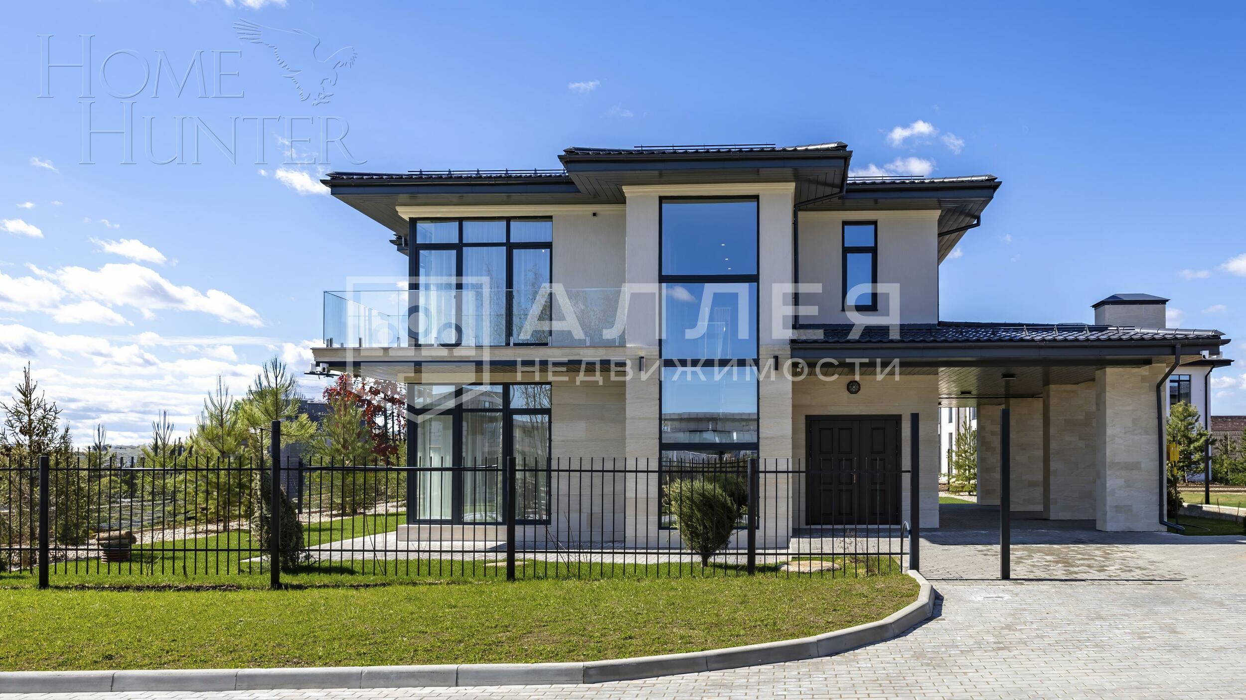 2-этажный коттедж 240 м² с отделкой