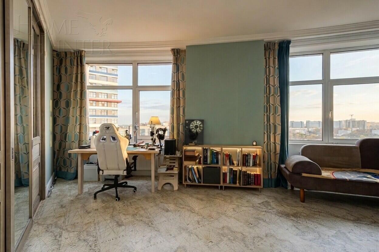 4-КОМН. КВАРТИРА С ОТДЕЛКОЙ 129 М² НА 14 ЭТАЖЕ