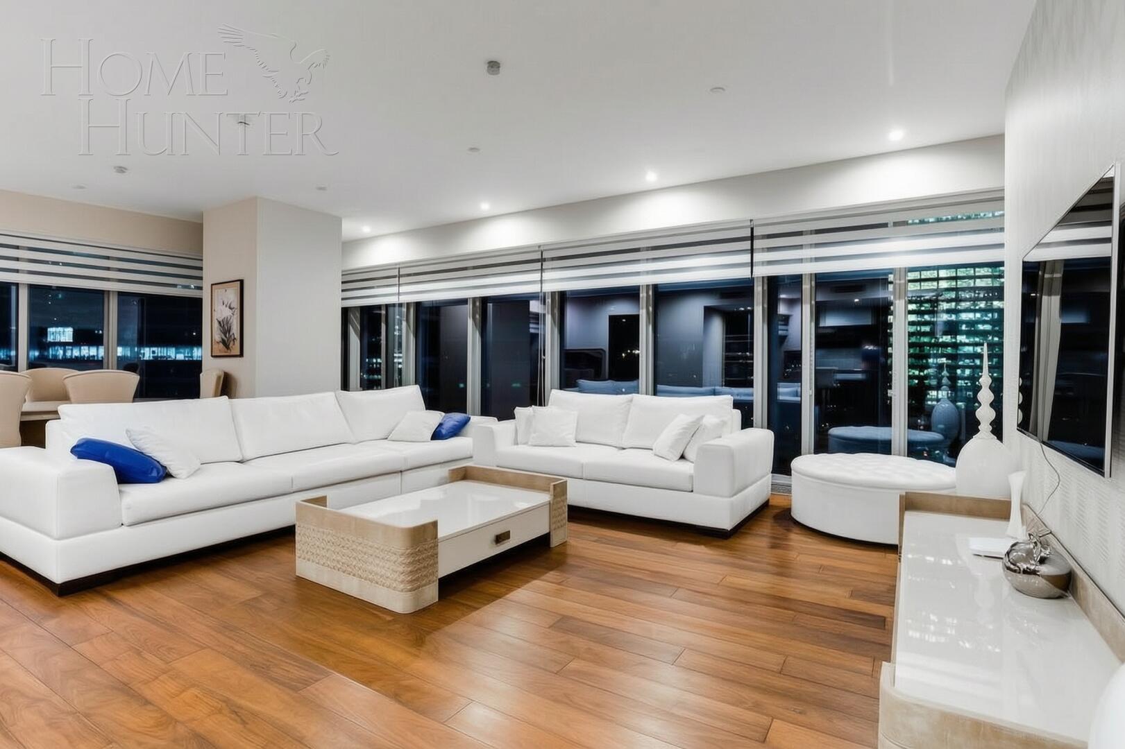 3-КОМН. АПАРТАМЕНТЫ С ОТДЕЛКОЙ 170 М² НА 37 ЭТАЖЕ