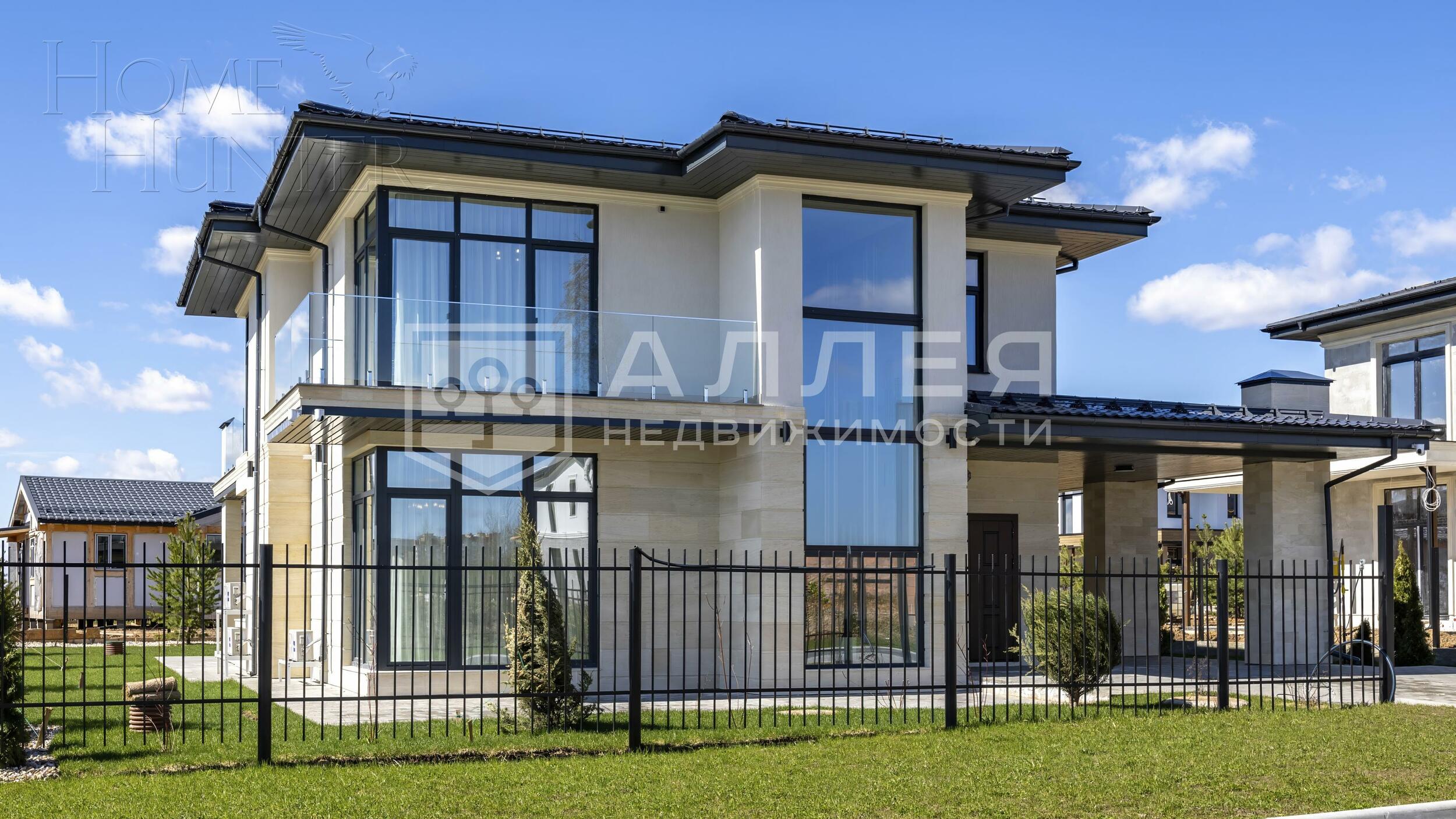 2-этажный коттедж 240 м² с отделкой